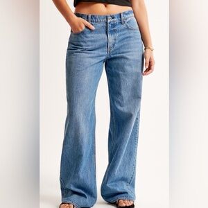SOLD - Abercrombie light wash blue jeans